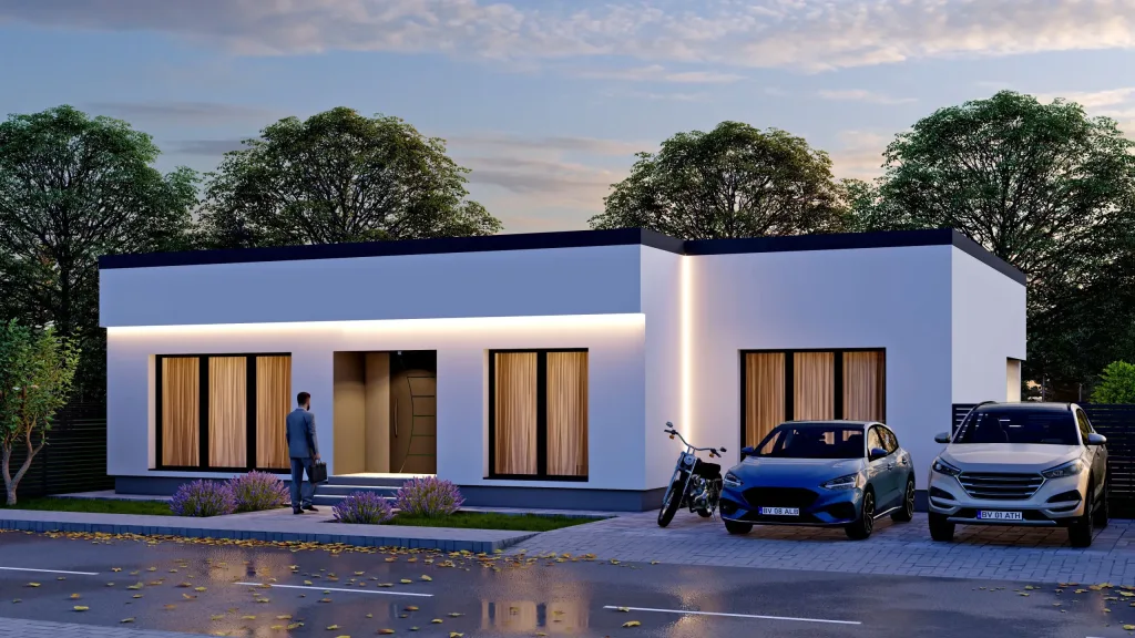 Casă parter, 4 camere – Valea cu Flori Residence 9, cartier Izvor - pemarket.ro