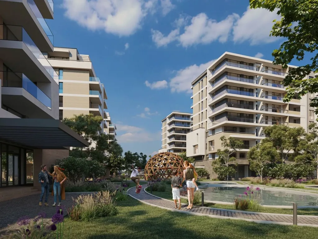 Apartamente 2 camere în Ansamblul Alpha Distrikt, Bartolomeu, Brașov - pemarket.ro