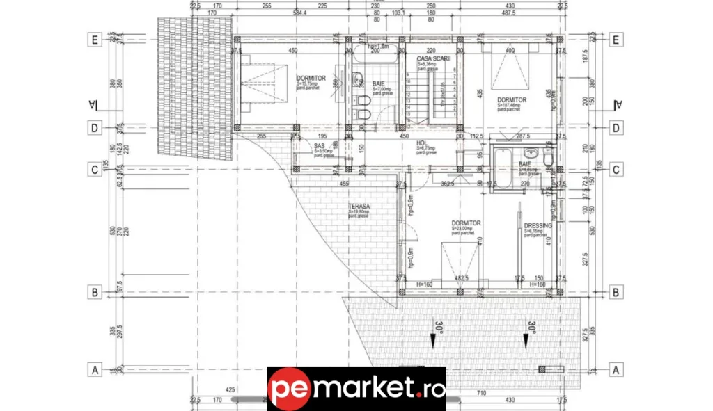 Casă individuală pe teren de 915 mp – Str. Șoimului, Tractorul - pemarket.ro