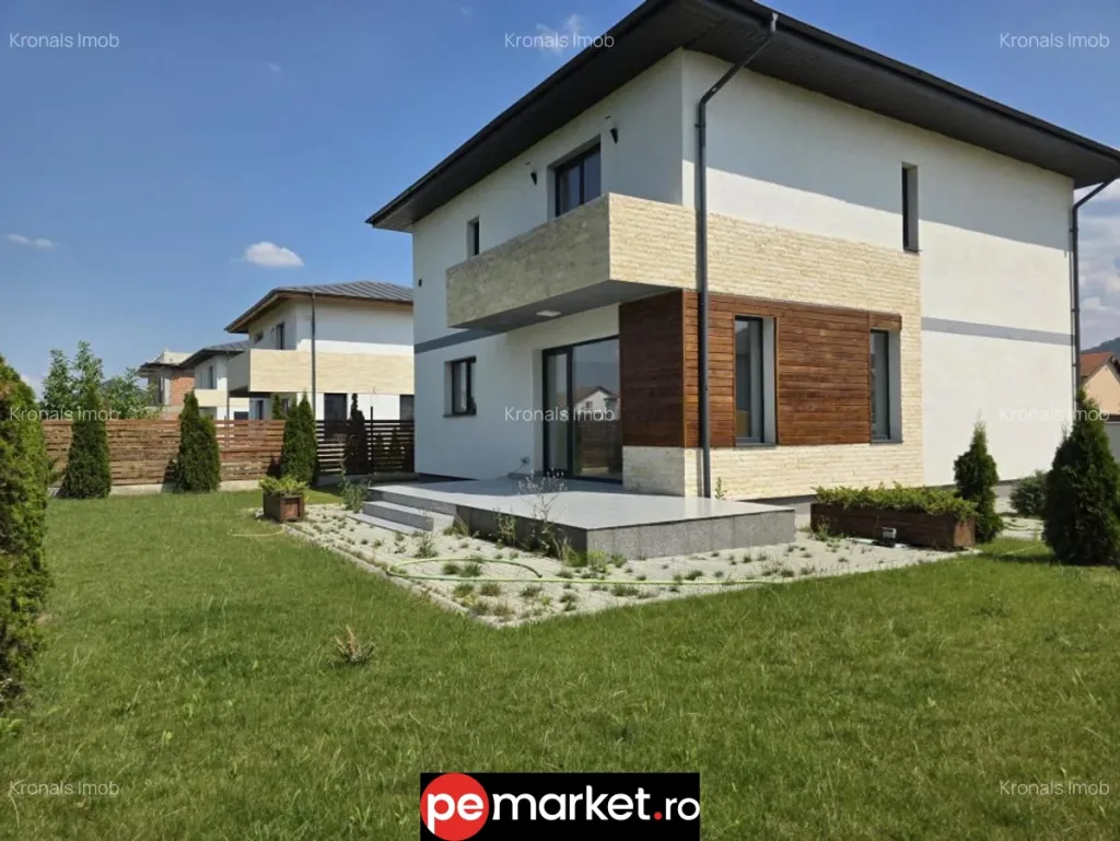 Casă individuală P+E – 140 mp utili, teren 500 mp, la 7 minute de Brașov - pemarket.ro
