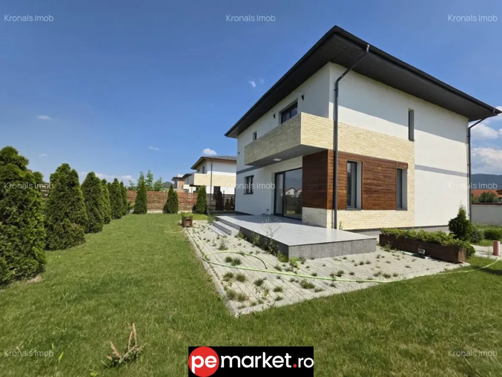 Casă individuală P+E – 140 mp utili, teren 500 mp, la 7 minute de Brașov - pemarket.ro