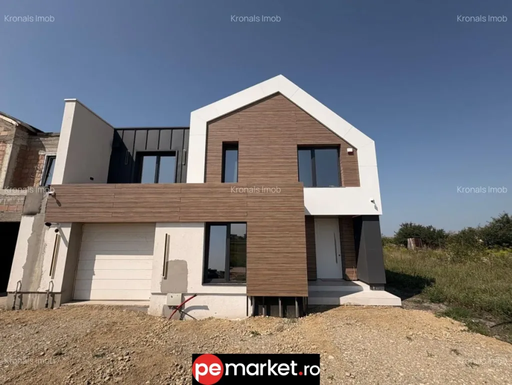 Casă în stil contemporan – Str. Bârsei, Stupini - pemarket.ro