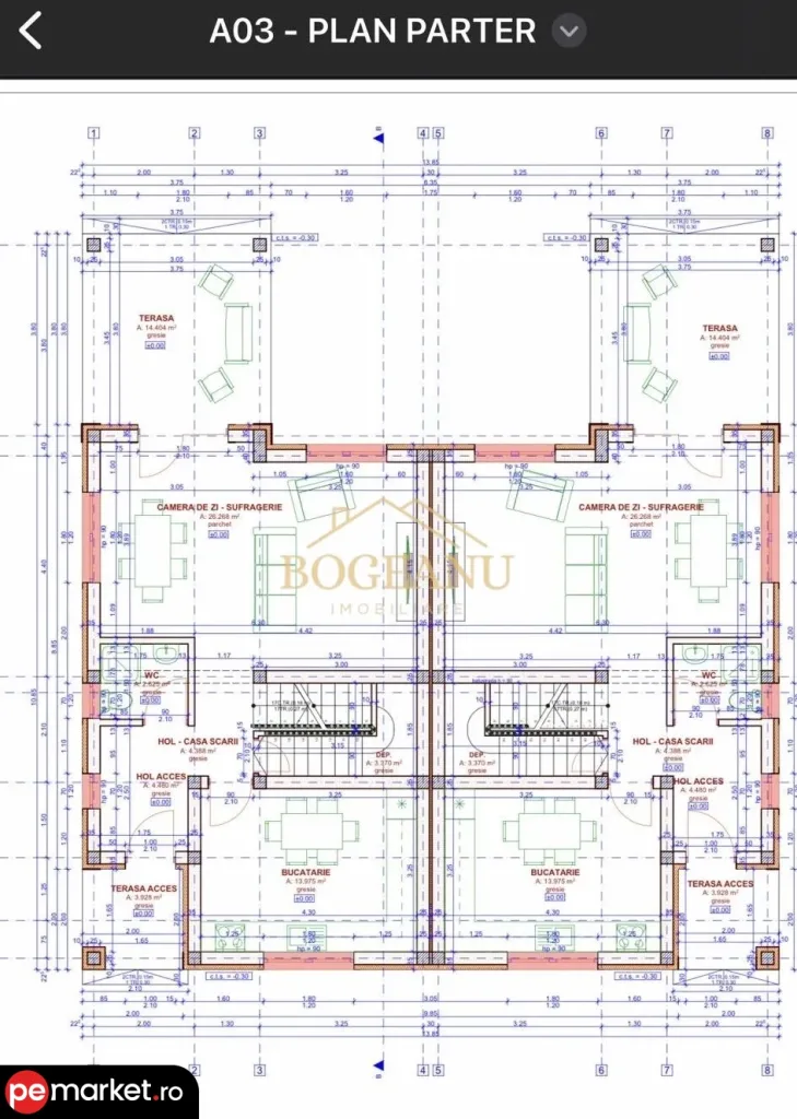 Duplex cu design mediteranean și finisaje premium în Giroc - pemarket.ro