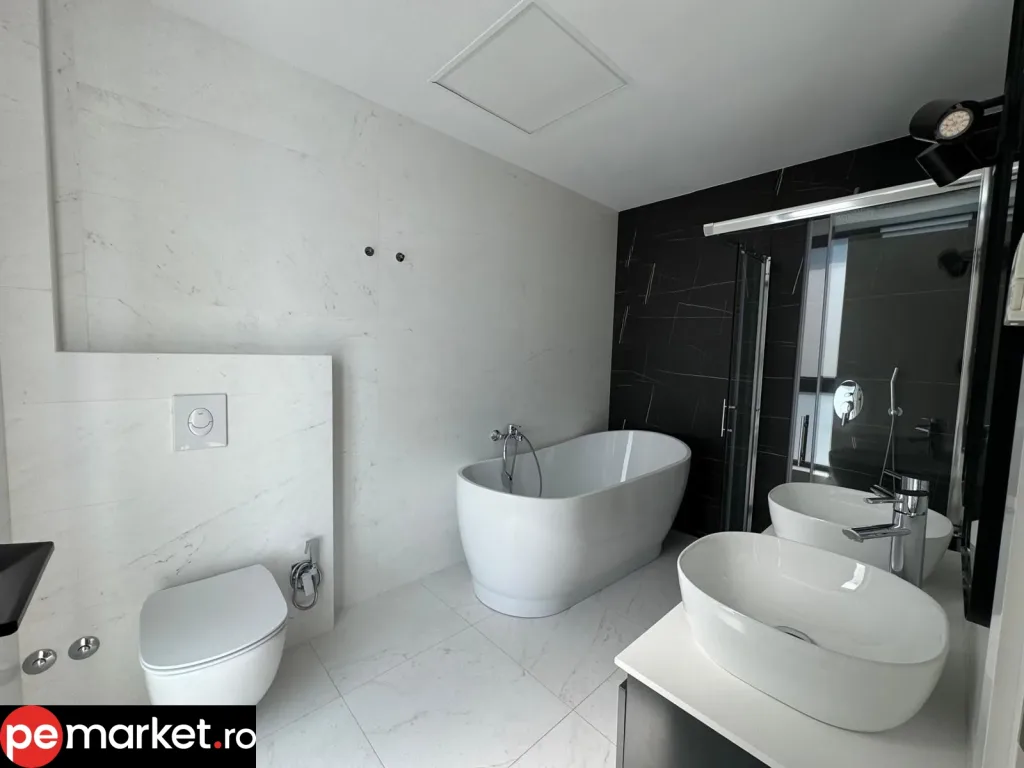 CASA LUX de închiriat Pipera Dragoș Vodă Finisaje premium design modern - pemarket.ro