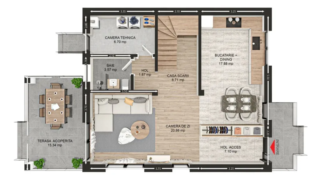 Casă Individuală în Bartolomeu, Brașov – Vânzare ”La Roșu”! - pemarket.ro