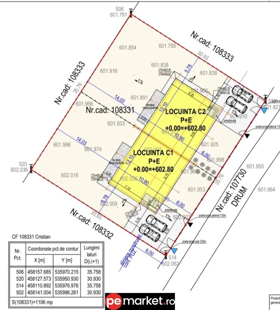 Casă modernă de vânzare – Cristian, Brașov - pemarket.ro