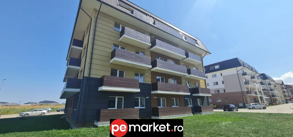 Garsonieră luminoasă cu terasă – Sanpetru Residence, Brașov - pemarket.ro