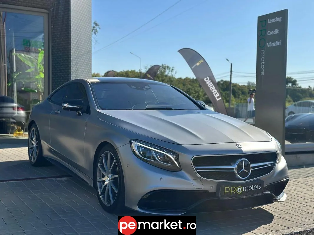 Mercedes-AMG S 63 4MATIC Coupé - pemarket.ro