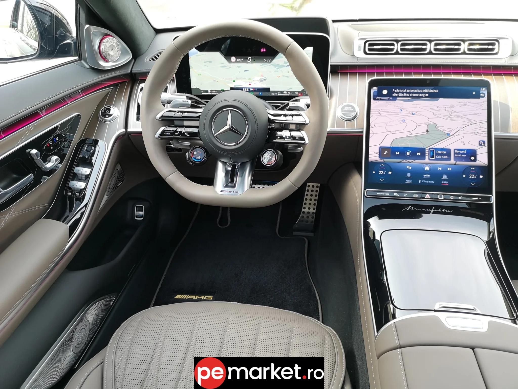 Închiriază Mercedes S Class 63 AMG - pemarket.ro