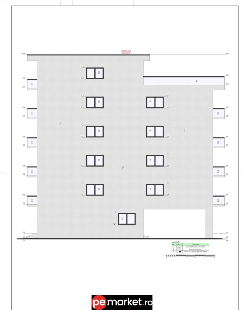 Teren cu autorizație valabilă P+4 + Sp TH – 18 apartamente, Mamaia Nord - pemarket.ro