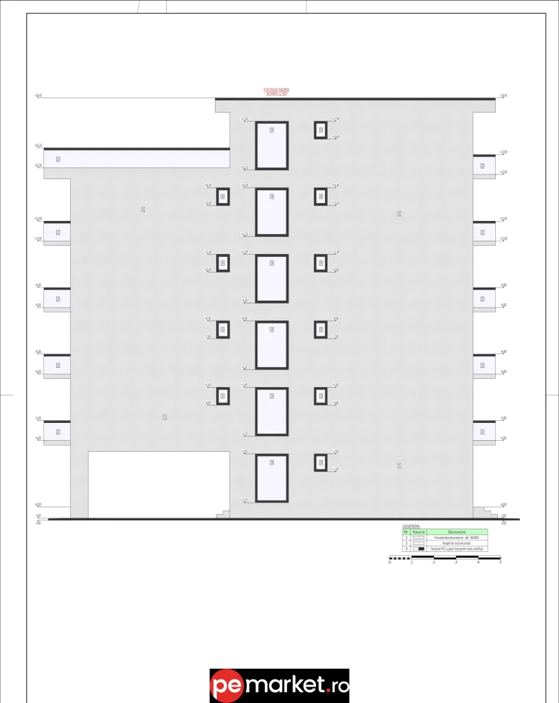 Teren cu autorizație valabilă P+4 + Sp TH – 18 apartamente, Mamaia Nord - pemarket.ro