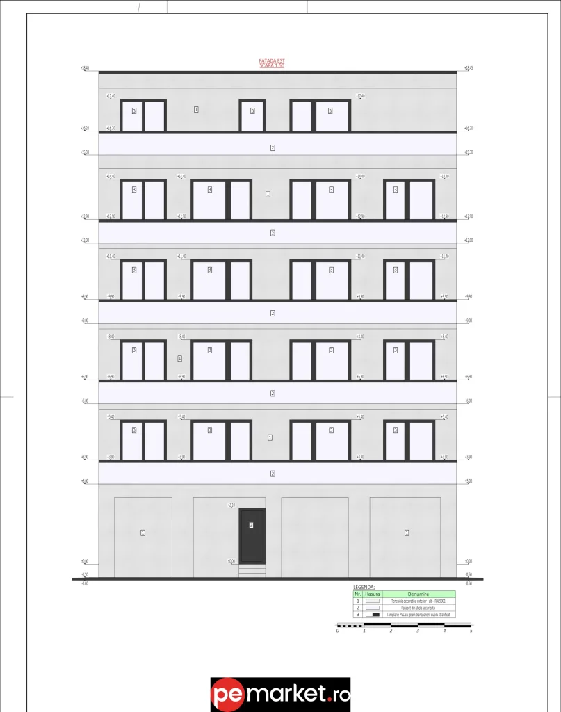 Teren cu autorizație valabilă P+4 + Sp TH – 18 apartamente, Mamaia Nord - pemarket.ro