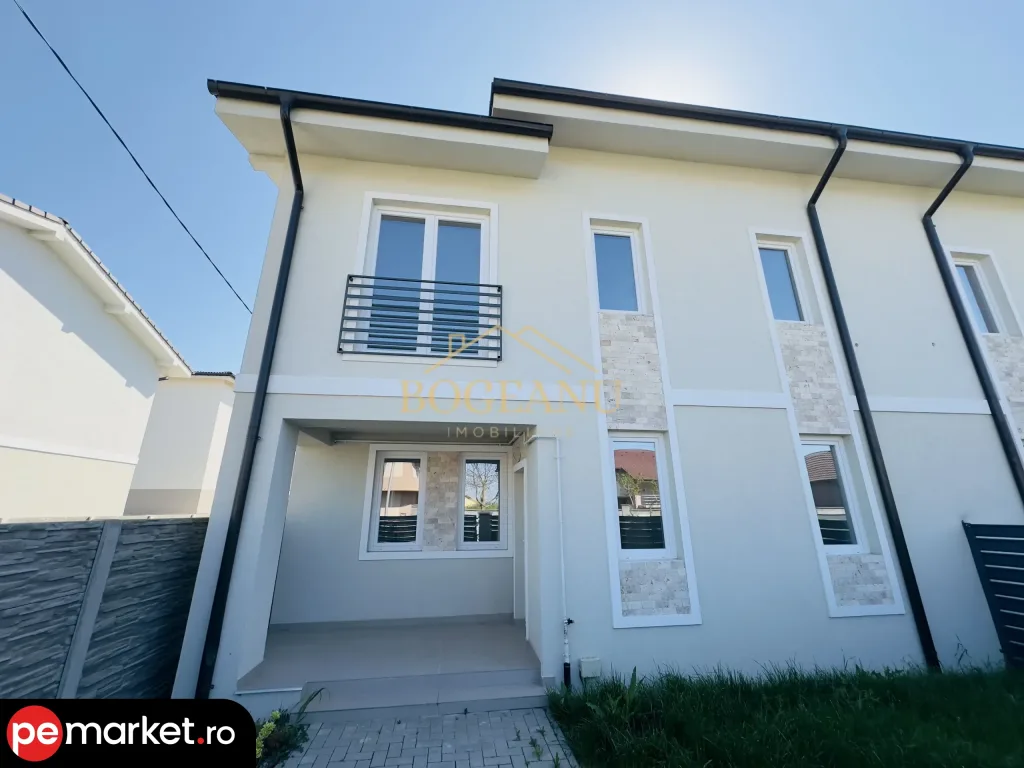 Duplex modern P+E, finisaje actuale | Asfalt & curte cu gazon | Chișoda - pemarket.ro