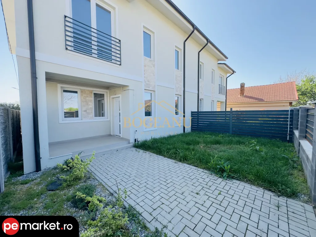 Duplex modern P+E, finisaje actuale | Asfalt & curte cu gazon | Chișoda - pemarket.ro