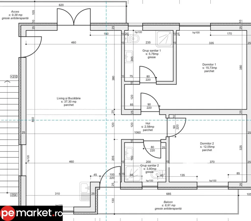 Apartament modern în Cartier Izvor, Brașov - pemarket.ro