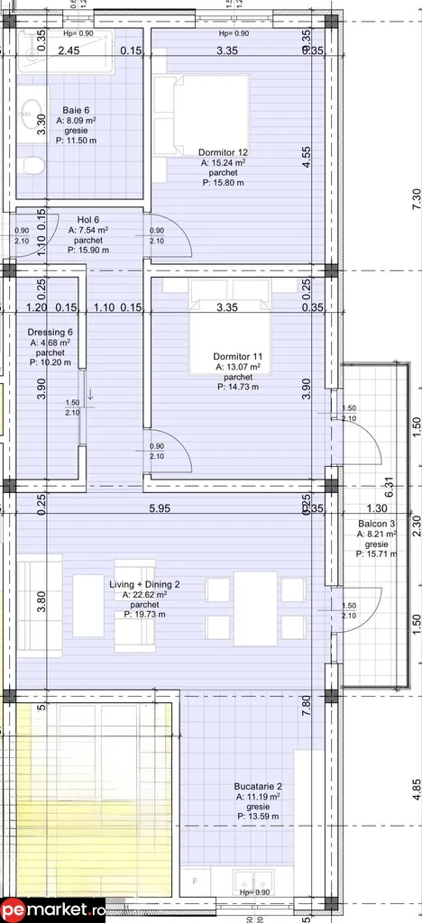 Apartamente premium – Predare imediată | Cartier Izvor - pemarket.ro