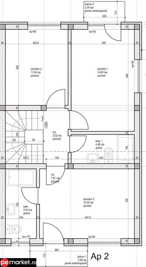 Apartament tip duplex – Cartier Izvor, Brașov - pemarket.ro