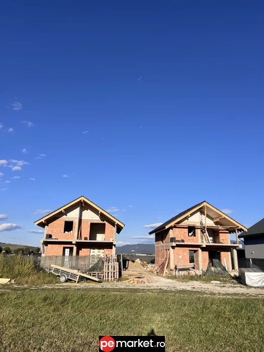 Casă nouă de vânzare | Zărnești, Brașov | 130 m² utili | Teren 540 m² | Finalizare 2026 - pemarket.ro
