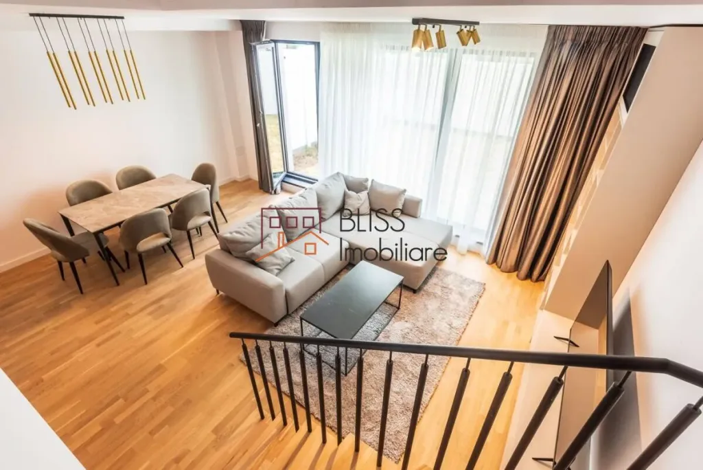 Vilă Cu 5 Camere Semimobilată în ZenVille, Pipera Nord - pemarket.ro