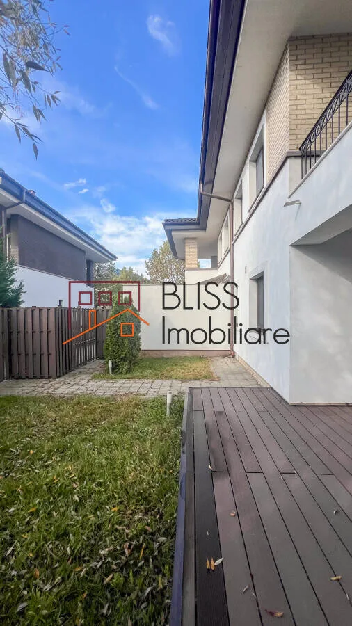 Vila moderna cu curte privata, Oxford Gardens, Pipera - pemarket.ro